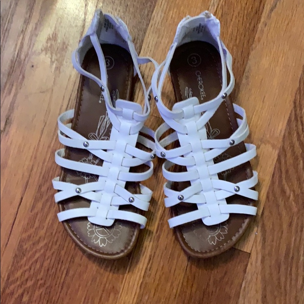 White Sandals